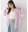 シアーストライプシャツ