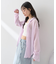 シアーストライプシャツ