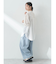 シアーバンドカラーシャツ