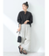 シアーバンドカラーシャツ
