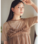 SET2点チュールビスチェ＋シアープルオーバー