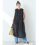 綿クレープワンピース(無地)