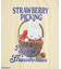 miffy/earth strawberry Tee
