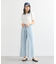 フロントタックデニムパンツ