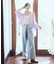 フロントタックデニムパンツ