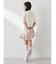 折り返しプリーツスカート