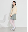 バックフレアショートトレンチコート