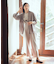 タックストレートパンツ