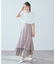 レースヘムスカート