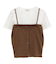 SET2点コンパクトTEE＋マルチwayニットビスチェ