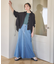リブタンクトップ
