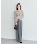 ウエストタブタックパンツ