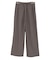 ウエストタブタックパンツ