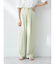 タックストレートパンツ