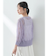 花柄シアーカーディガン