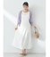 花柄シアーカーディガン