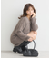 SET2点シャギーショートカーデ+ミニワンピース