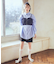ウエストベルト付きショートパンツ