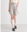 ウエストベルト付きショートパンツ