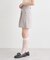 ウエストベルト付きショートパンツ