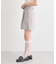 ウエストベルト付きショートパンツ
