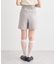 ウエストベルト付きショートパンツ