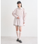ウエストベルト付きショートパンツ