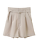 ウエストベルト付きショートパンツ