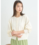 UVカット加工クルーネックニットカーディガン