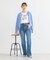 UVカット加工クルーネックニットカーディガン