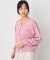 UVカット加工クルーネックニットカーディガン