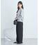 UVカット加工クルーネックニットカーディガン