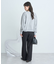 UVカット加工クルーネックニットカーディガン