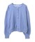 UVカット加工クルーネックニットカーディガン