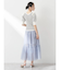 ティアードチュールスカート