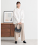 シフォン×チュールレイヤードシャツ