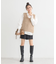 シフォン×チュールレイヤードシャツ