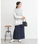 ナローデニムスカート