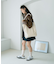 フェイクレザージップジャケット