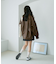 フェイクレザージップジャケット
