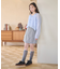 【WEB限定】SET2点クレープリボンブラウス+インナー