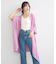 レーヨンビッグシャツチュニック
