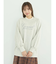 裏毛ロゴチュニック