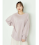 裏毛ロゴチュニック