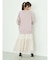 裏毛ロゴチュニック