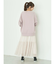 裏毛ロゴチュニック