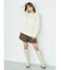 裏毛ロゴチュニック
