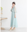 SET2点シアーブラウス＋3Dレースワンピース