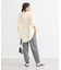 裏起毛テーパードパンツ