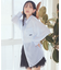 バックレースアップシャツ